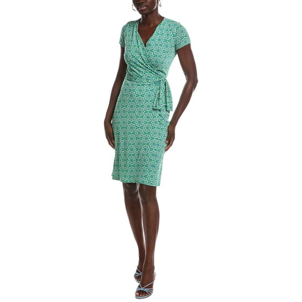 Renee C Womens  Wrap Dress, Green